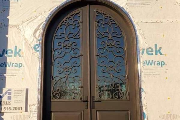 Custom Entry Door Installation